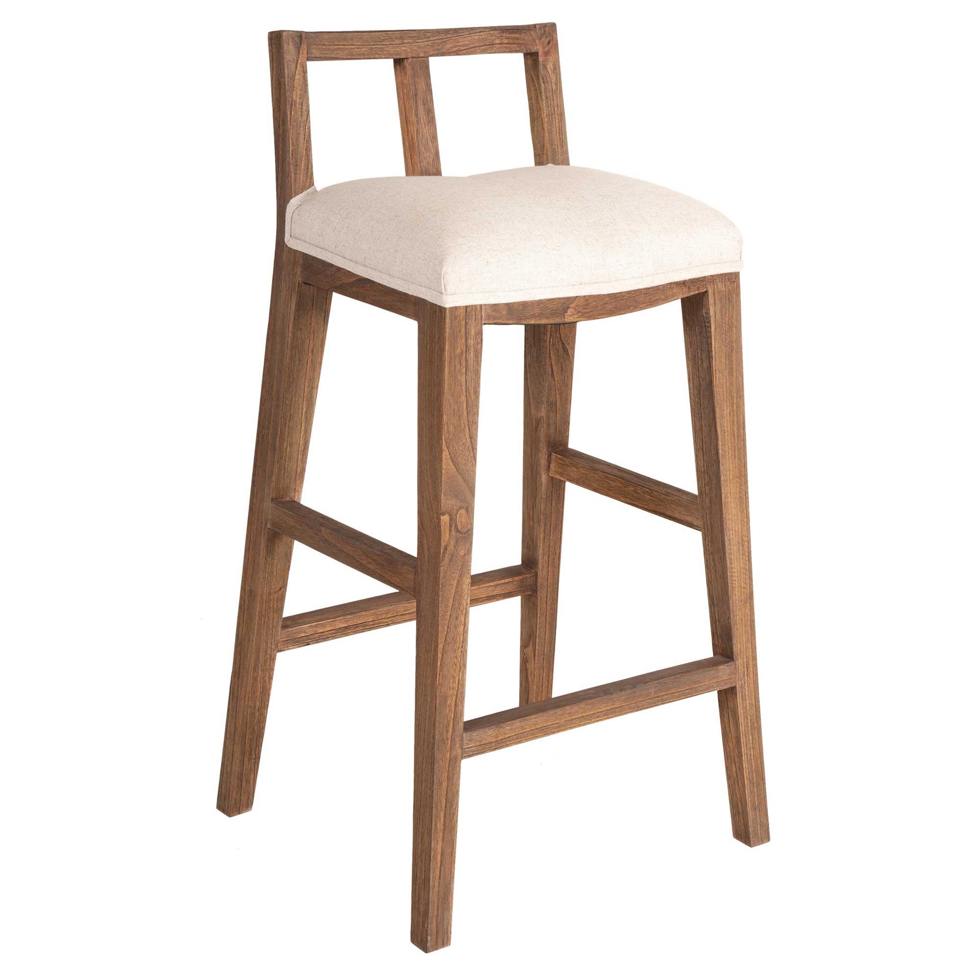 Ciro Mindi Wood BarStool Natural