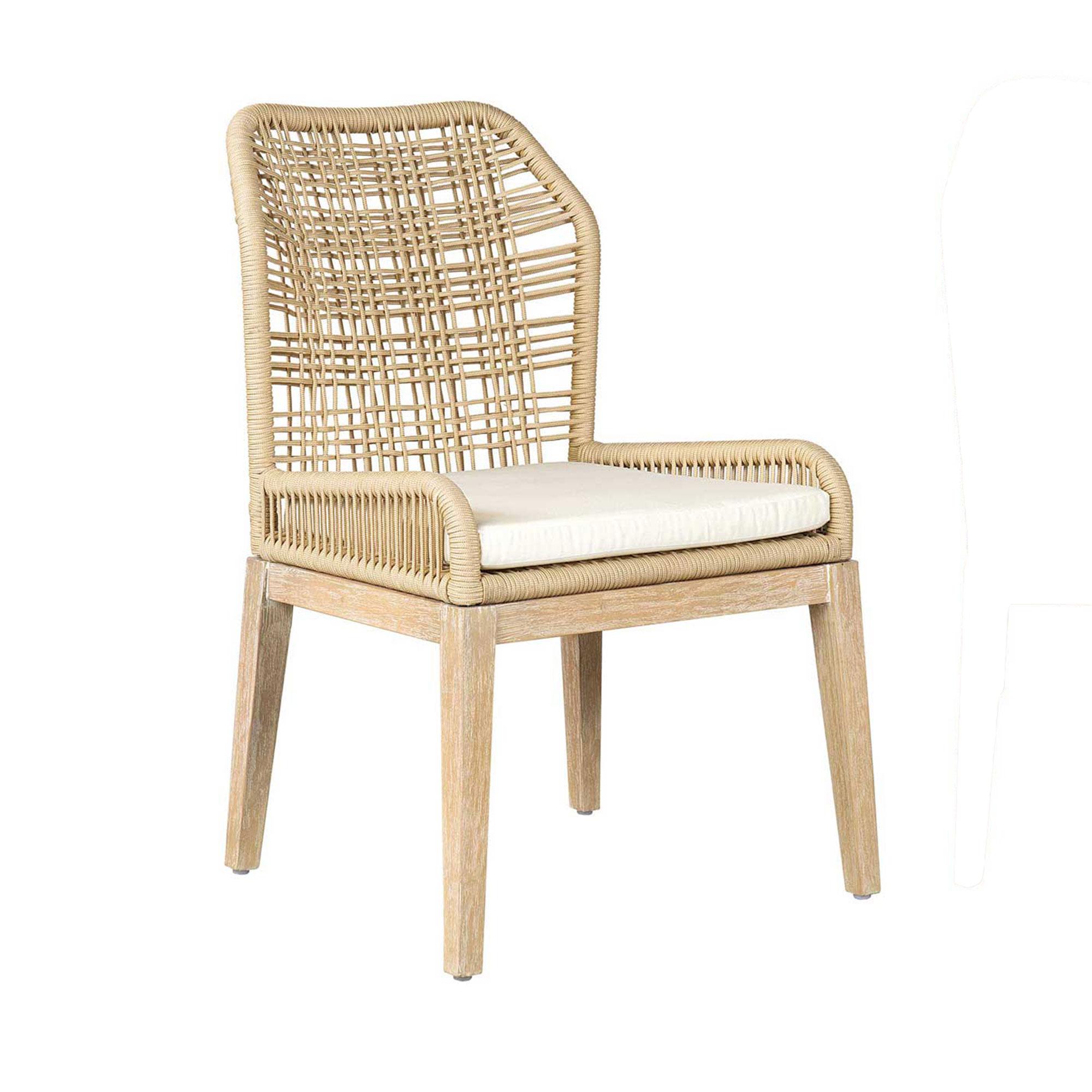 Woven side online chair