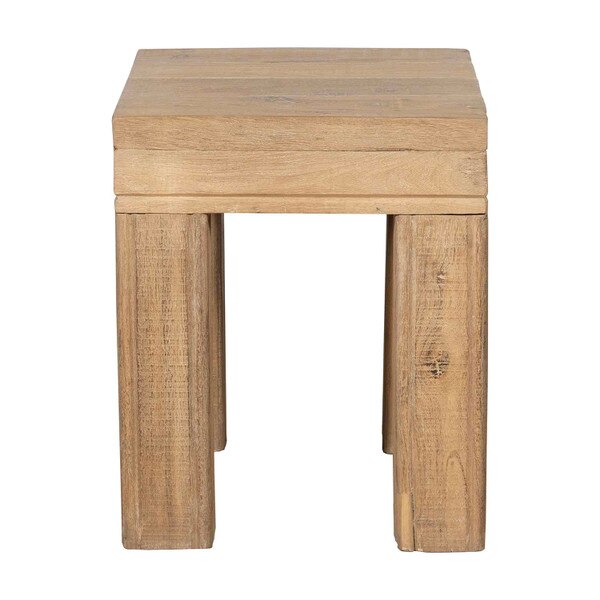 Montana Reclaimed Wood Parsons Side Table